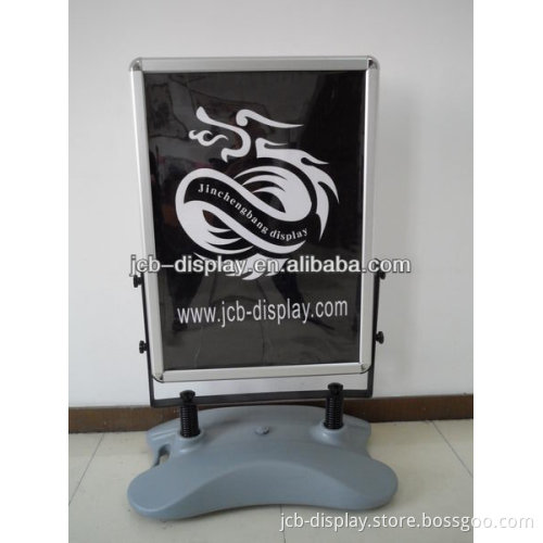 specifical double sided alu-line stand board
